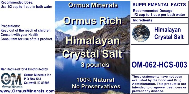 Himalayan Crystal Salt